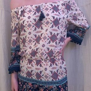 Off the Shoulder Romper